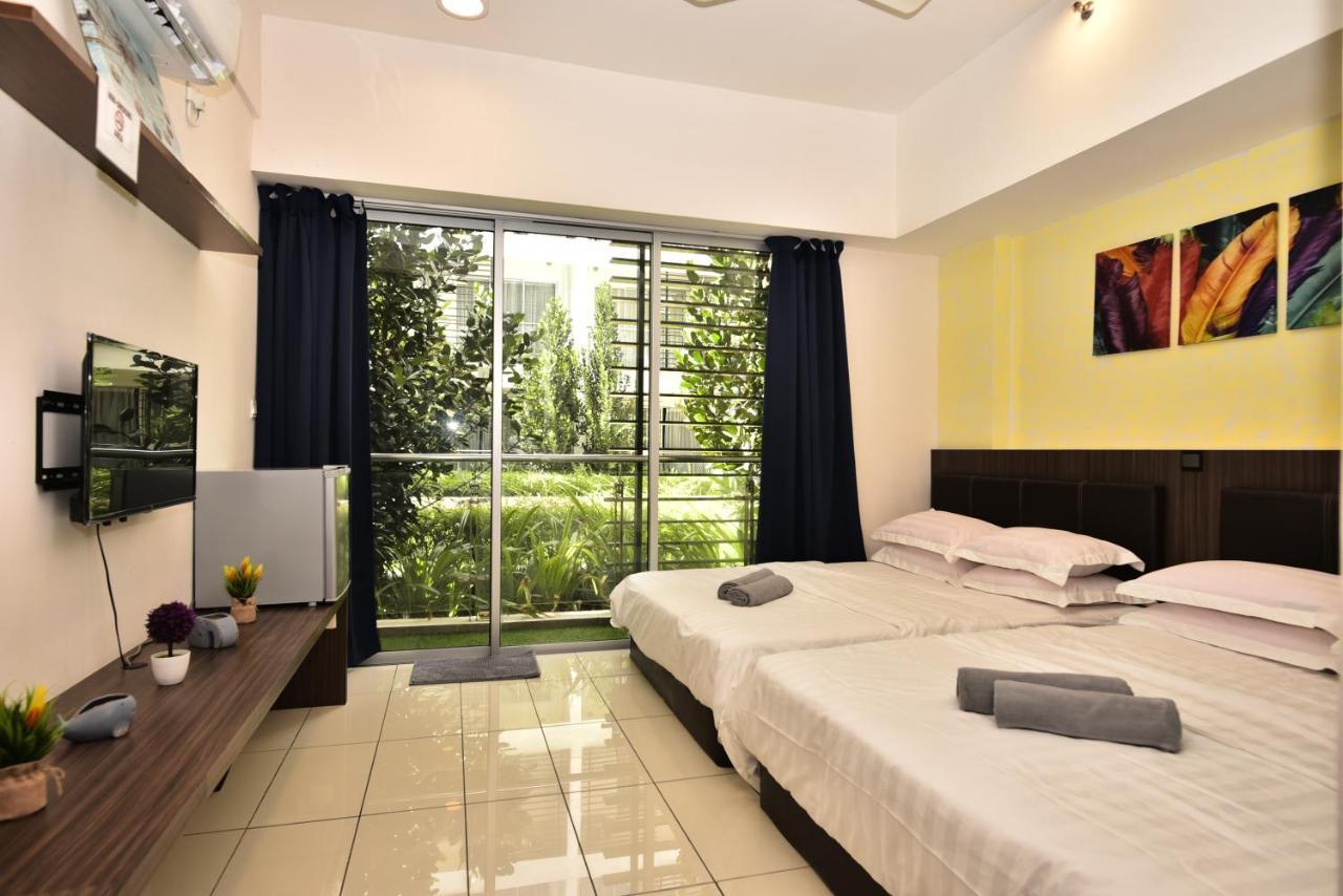 H&F Homestay The Two Owls Nest Aeropod Sovo Studio Room - 2 Queen Bed - Near Airport - Free Parking Κότα Κιναμπαλού Εξωτερικό φωτογραφία