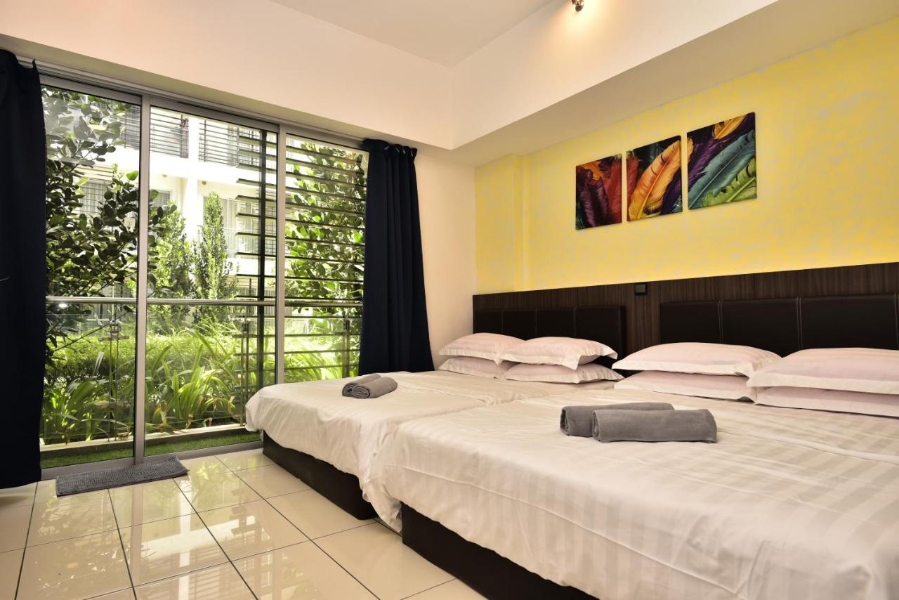 H&F Homestay The Two Owls Nest Aeropod Sovo Studio Room - 2 Queen Bed - Near Airport - Free Parking Κότα Κιναμπαλού Εξωτερικό φωτογραφία